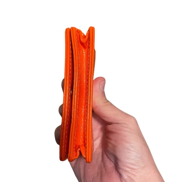 Tory Burch Orange Card Holder - Picture 7 of 11